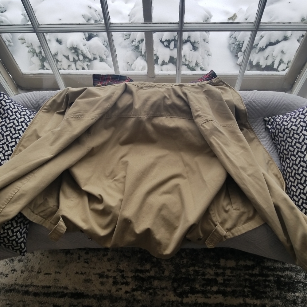 Polo Tan Jacket w/flannel inside. NWOT - Picture 5 of 5